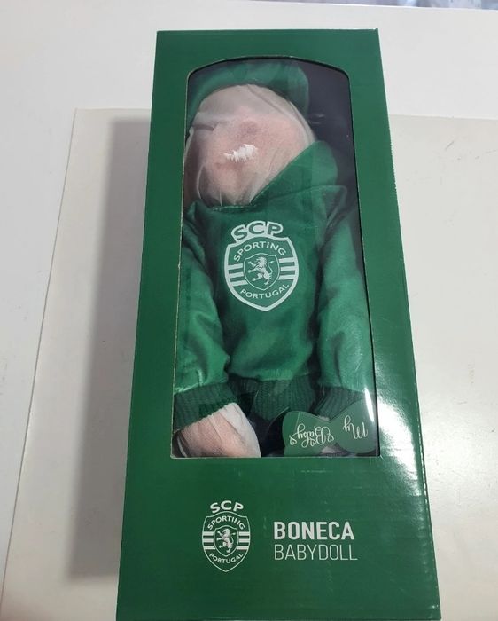 Boneco bebé do Sporting
