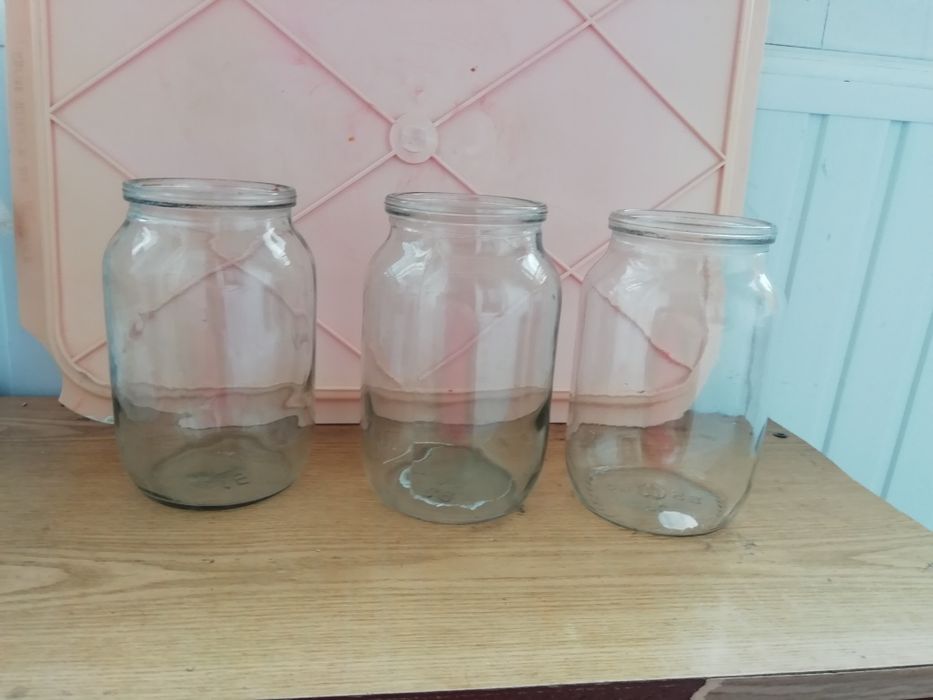 Скляні банки на 1 літр