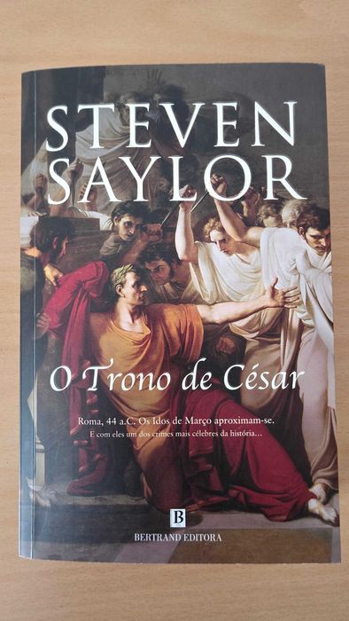 Livro "O Trono de César" de Steven Saylor