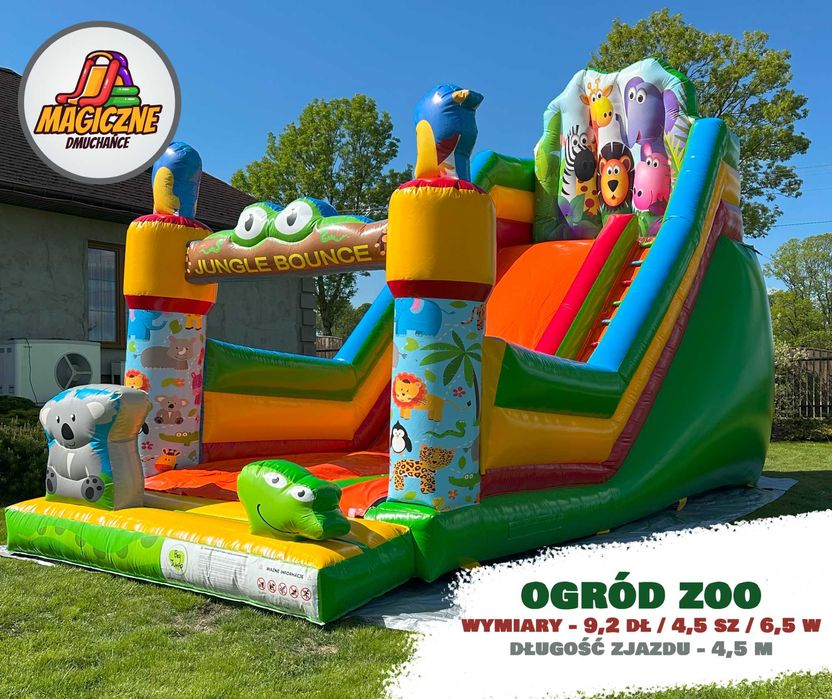 Wynajem dmuchaniec dmuchańce dla dzieci, WATA gratis, zjeżdżalnia HIT