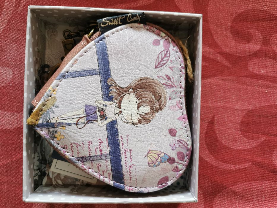 Porta moedas e carteirinha