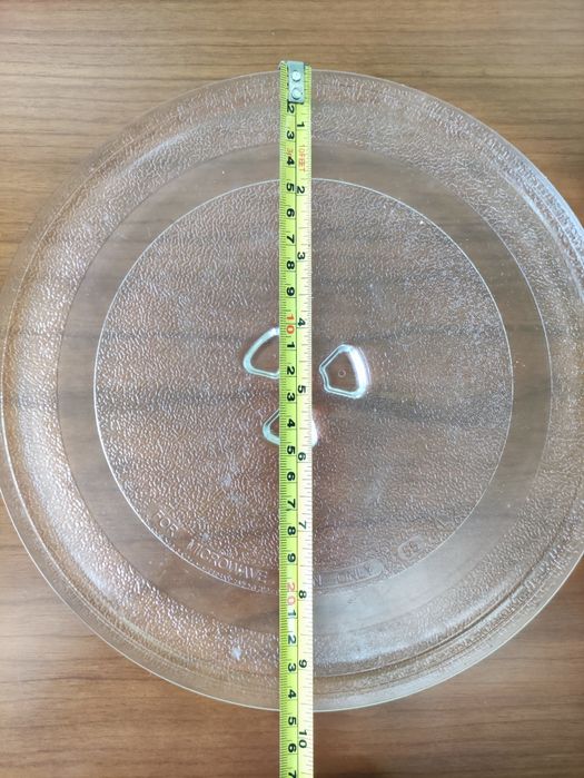 Prato para microondas e arco giratório