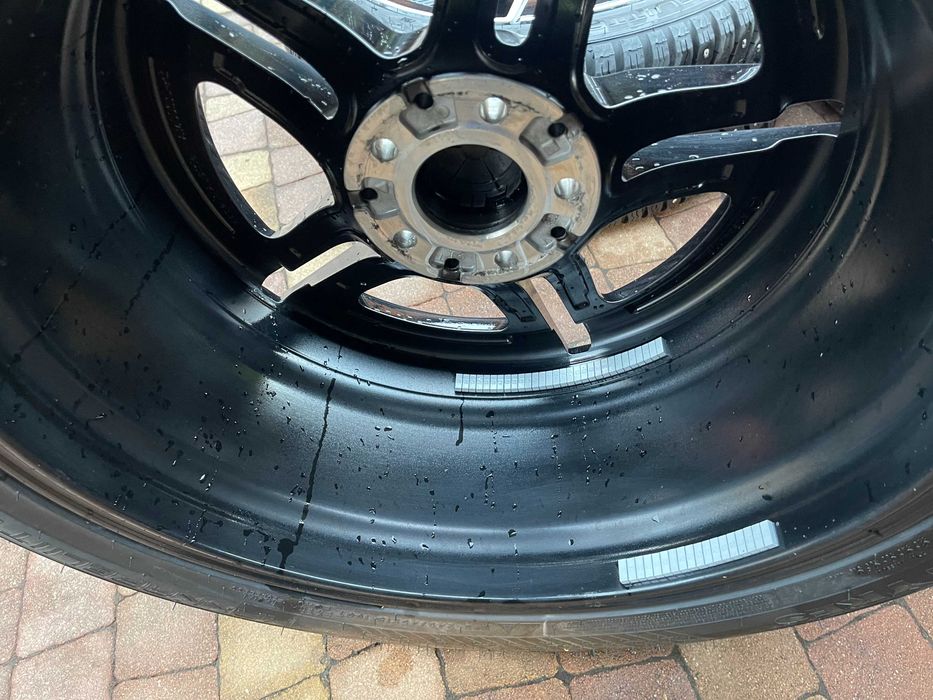 4076. Koła zimowe 18" Mercedes C236 CLE oryginalne AMG 245/45/18 Nokian 2023r 9mm