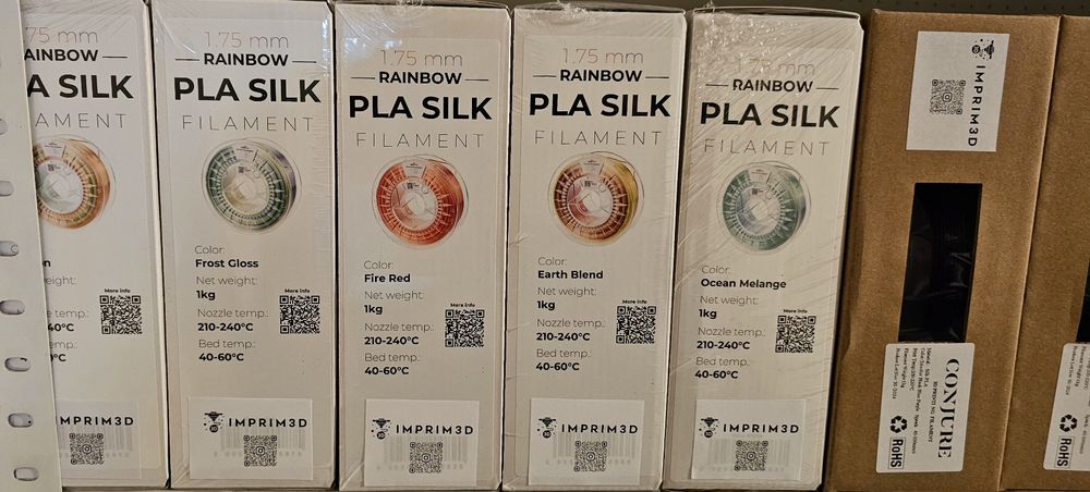 PLA 1,75mm p/ impressora 3D desde 11€/Kg