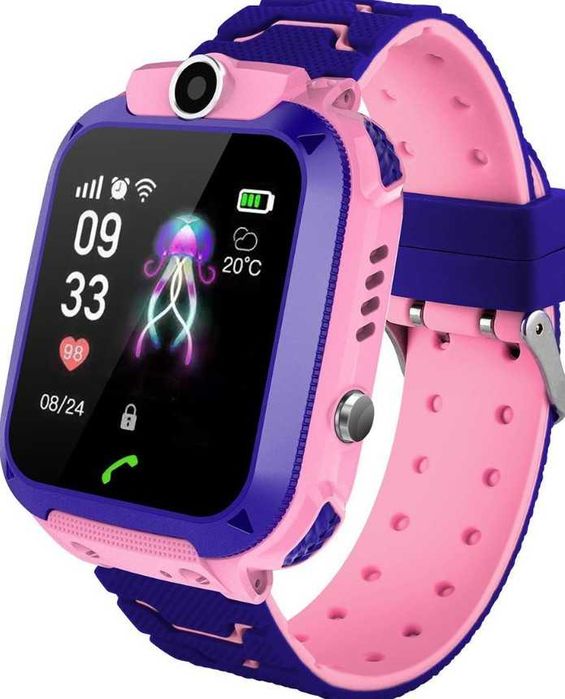 Zegarek SMARTWATCH dla dzieci z kamerą z przodu z GPS