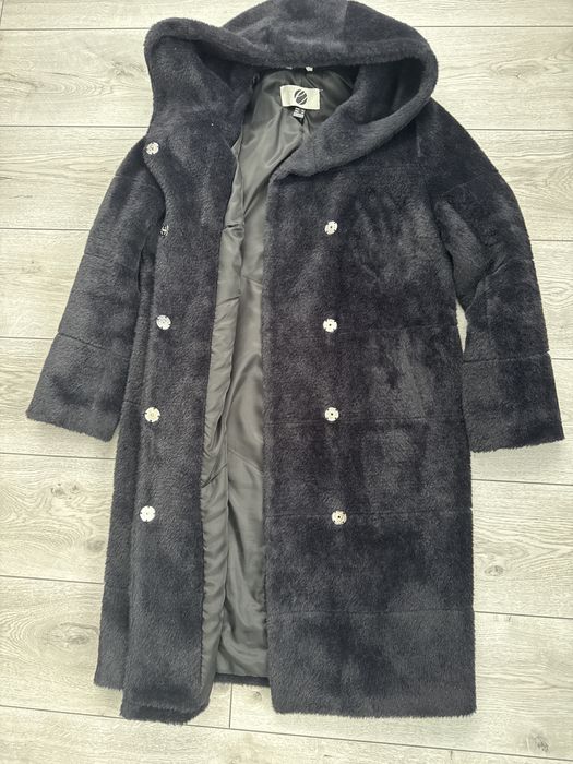 Шуба стрижена альпака штучна 46р