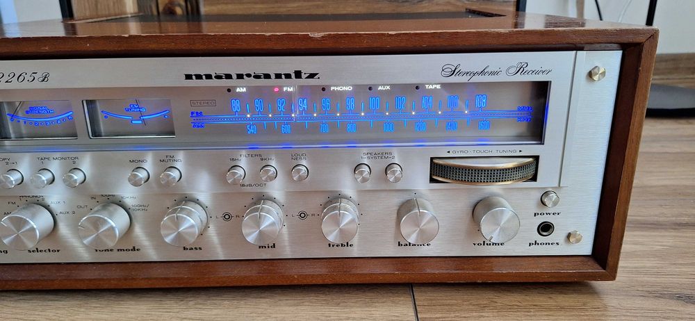 Amplituner Marantz 2265 B Srebrny + WOODCASE ! Idealny Stan ! Okazja !