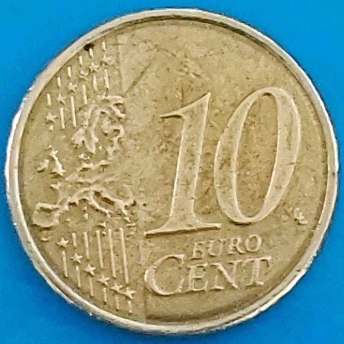 10 Cêntimos de 2015 da Irlanda