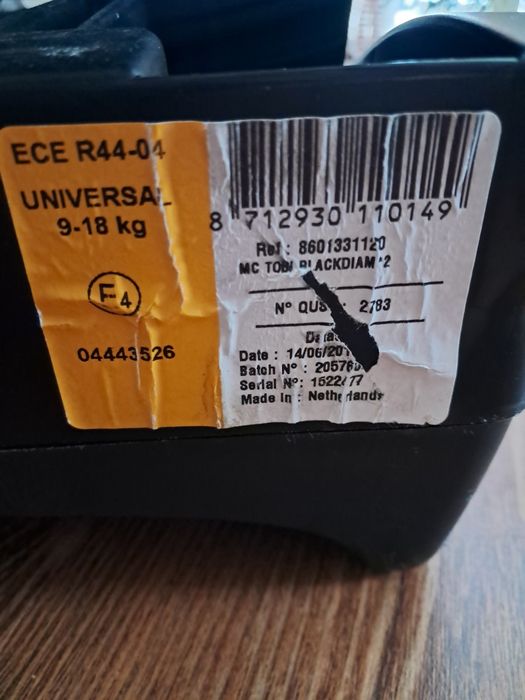 Fotelik Maxi-Cosi 9-18 kg
