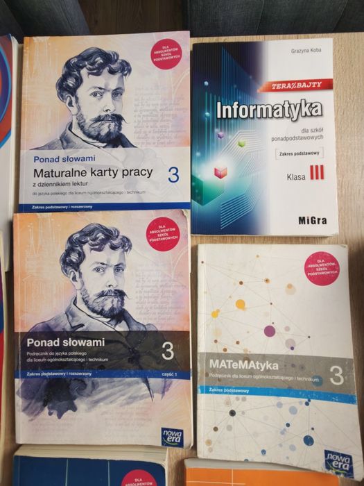 Podręczniki do 3 klasy Liceum/technikum