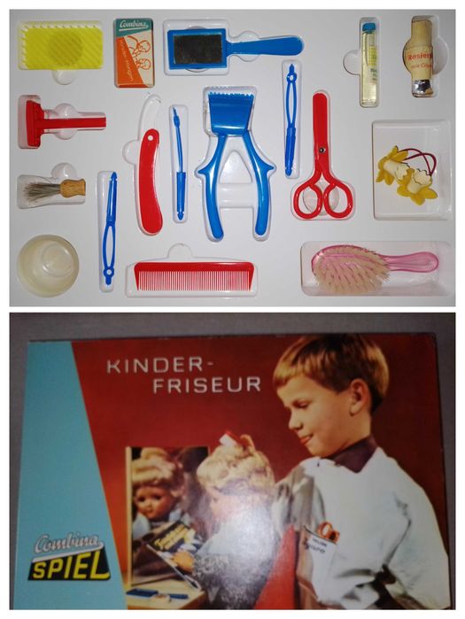 Новый набор ГДР Детский   парикмахер. Полный,  времён  СССР.