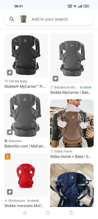 Marsúpio stokke mycarrie