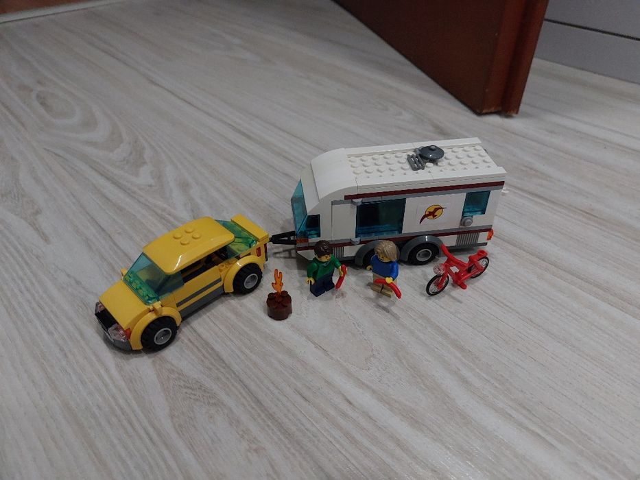 Lego city samochód z przeczypa 4435