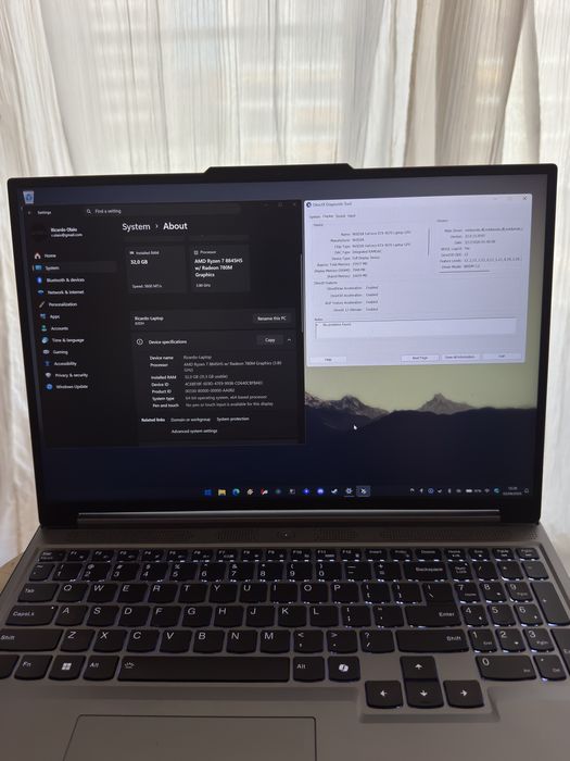 Lenovo Legion Slim 5 - RTX4070 - Ryzen 7 8845HS - 32GB RAM
