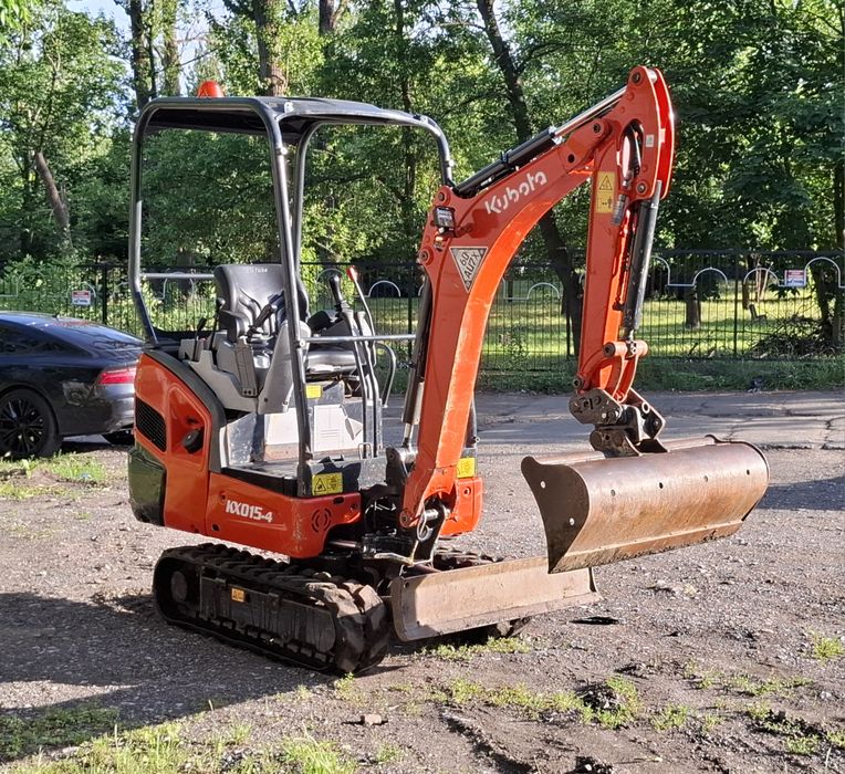 Minikoparka kubota kx015-4  20rok  2lyzki transport idealna