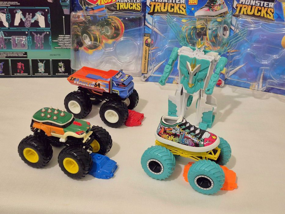 Машинка Hot Wheels Monster Trucks Хот Вілс Монстр Скрічер Screechers