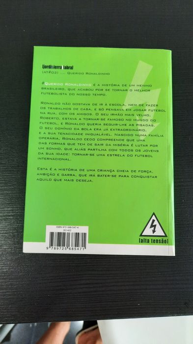 Livro Querido Ronaldinho