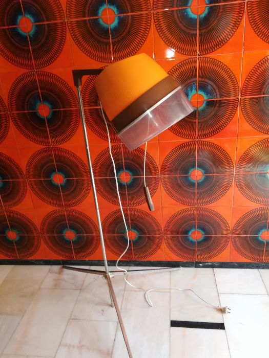 Secador de cabelo antigo com pé - marca Kalorik - Vintage