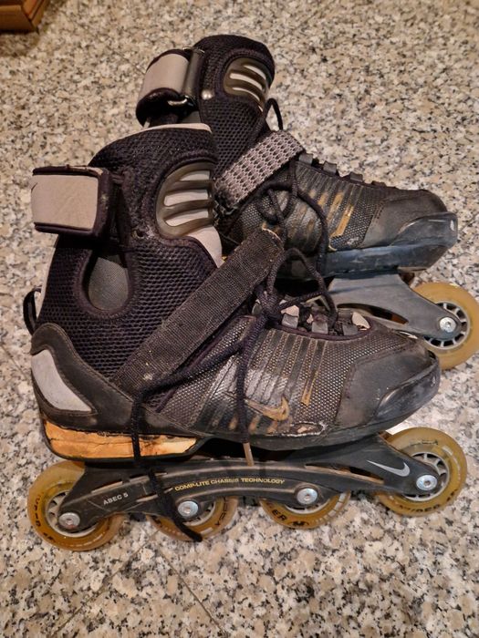 Patins em linha usadas