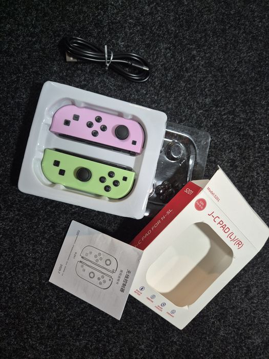 Comandos J-C PAD (L)/(R) para a Nintendo Switch