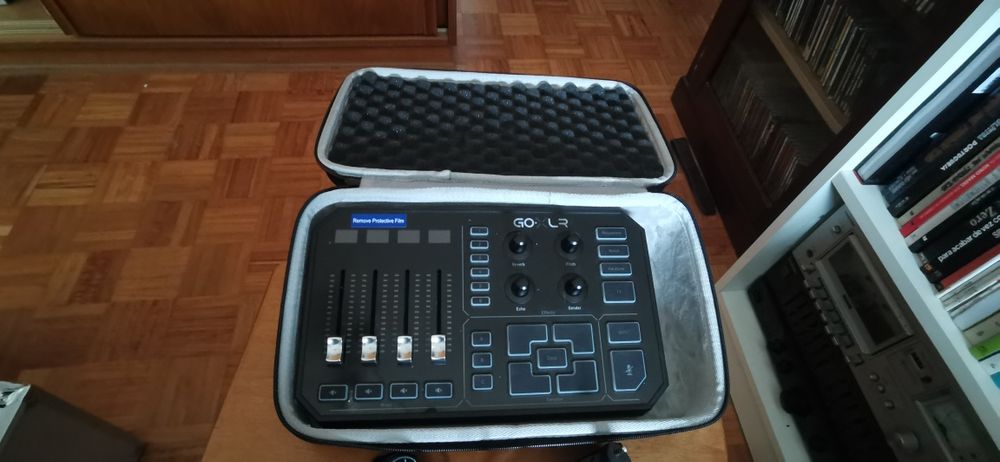 TC Helicon Goxlr com mala transporte
