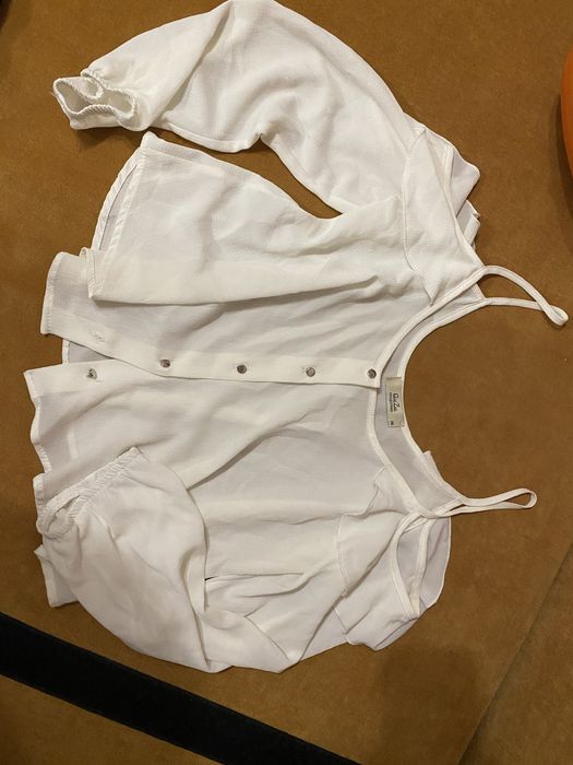 Вклрочена блуза.