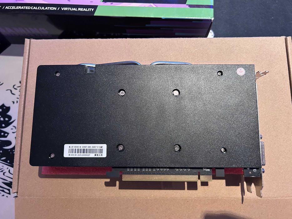 rx 580 nova nunca utilizada na caixa