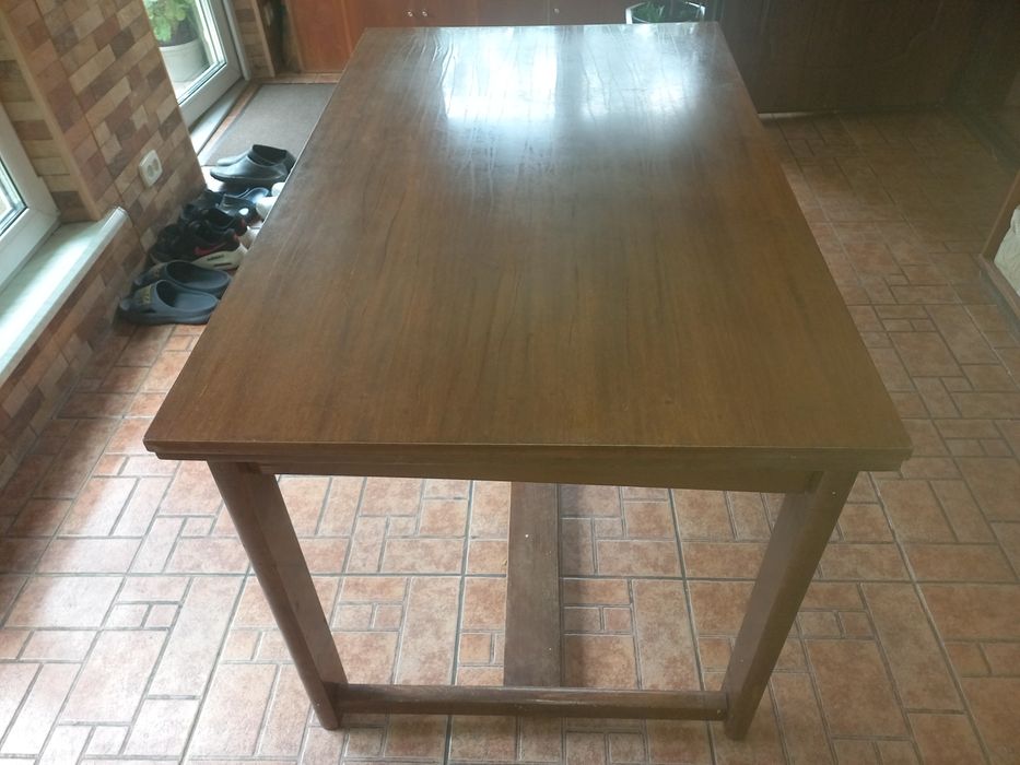 Продам стол раскладной 1.2/2.20×0.75 натуральное дерево
