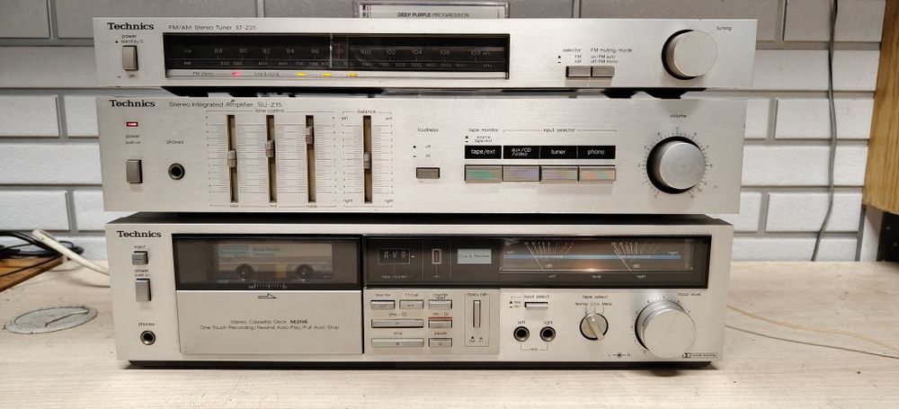 Zestaw audio TECHNICS su-z15 ,z25, M206. Japan
