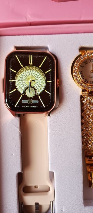 Смартвач, смарт часы, часы женские. Подарочный набор!