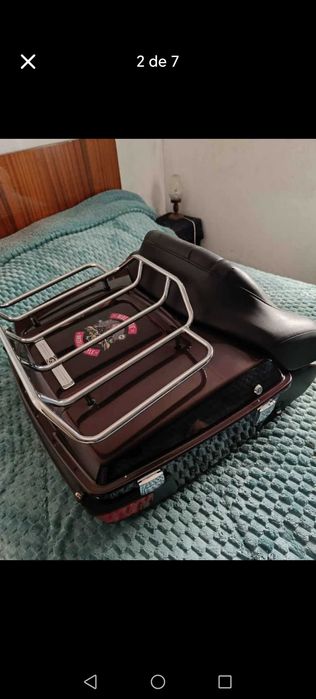 Tour pack acessório para Harley-Davidson