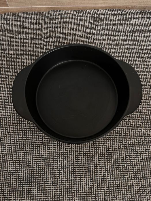 travessa verde para forno