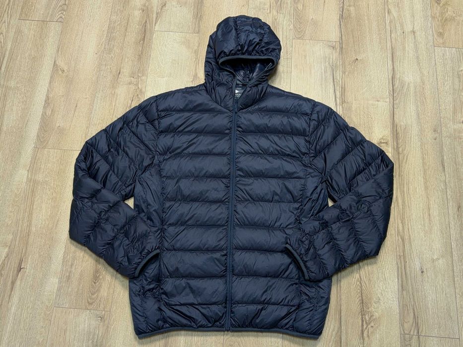 John Adams Чоловіча легка пухова куртка пуховик з капюшоном весняна