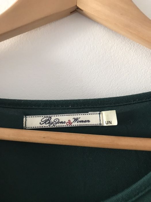 Poncho c/ camisola de manga comprida