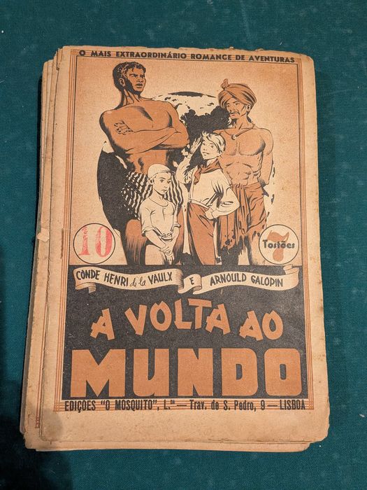 "A Volta ao Mundo" (1946) Edições O Mosquito