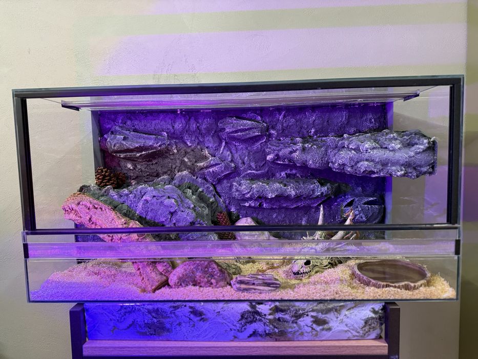 Ręcznie Tworzone Ścianki 3D do terrarium – Na Zamówienie