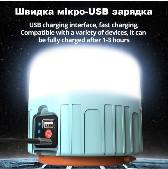 Многофункциональная светодиодная лампа-фонарь