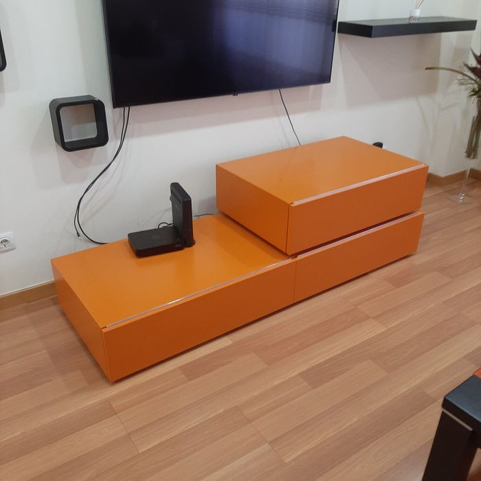 Móvel Tv + Prateleiras +Mesa de Centro