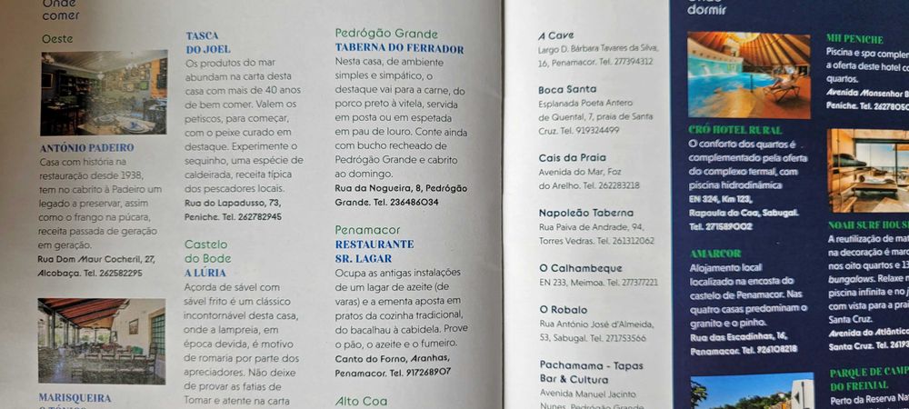 Guias das Estações Náuticas do Centro,Alentejo e Ribatejo