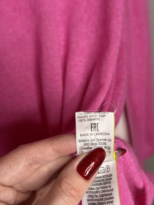 Светр кашеміровий джемпер marks&spencer