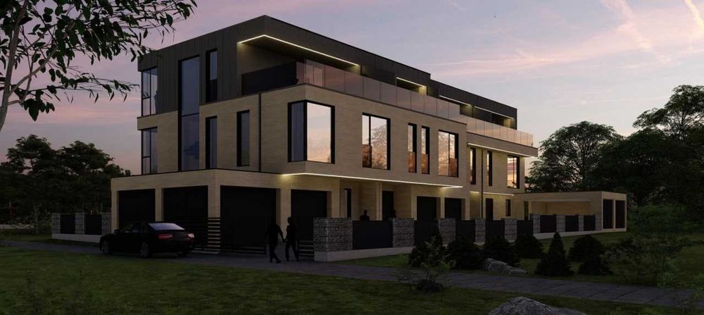 Крайній котедж з панорамним дахом у престижному районі Львова