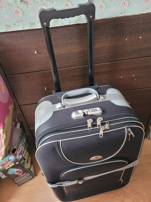 Mala viagem Trolley preta