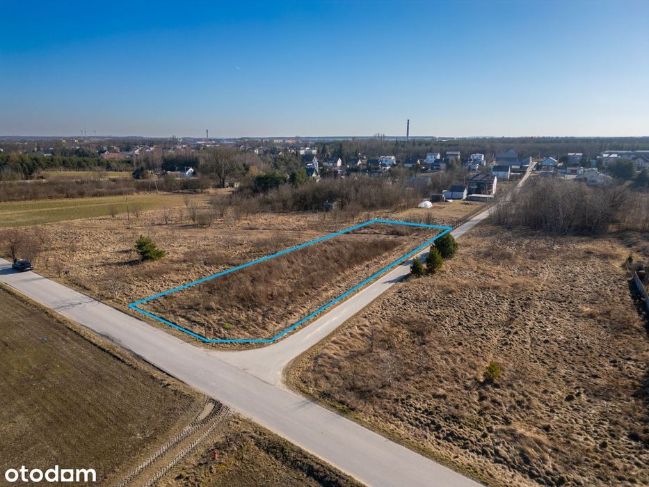 REZERWACJA -Działka budowlana z WZ – Wilanów Jędrzejowa | 1866 m² | - Widok 2