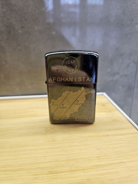 Zapalniczka Zippo ISAF Afghanistan 01/2009
