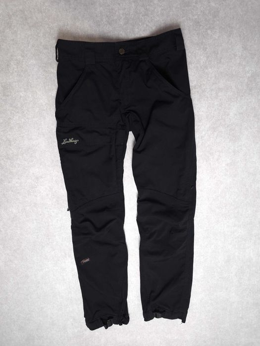 LUNDHAGS Traverse Damskie Spodnie Trekkingowe Czarne XS 34