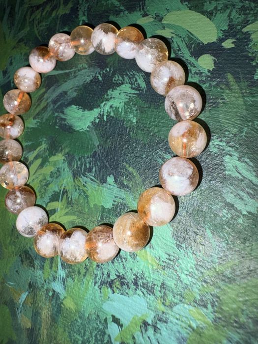 Браслет, цитрин, на щастя та багатство.