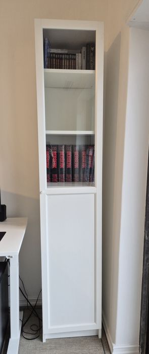 Billy Oxberg branco 40x40x202 cm Ikea armário