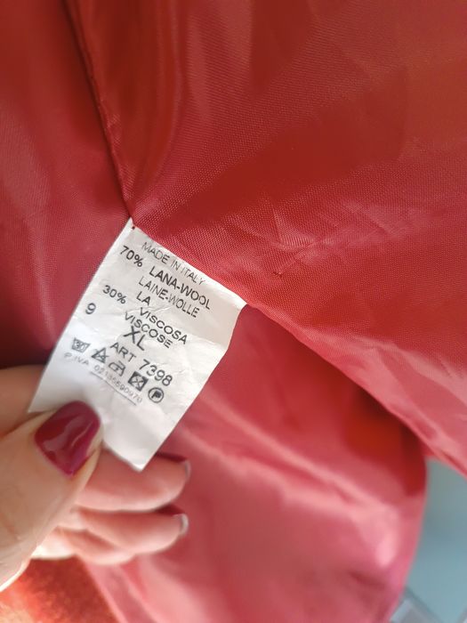 Casaco fazenda cor tijolo T.L