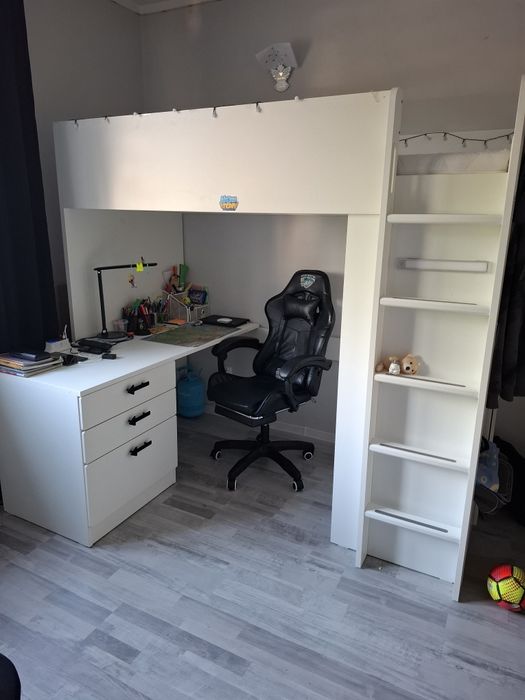Antresola biurko Ikea