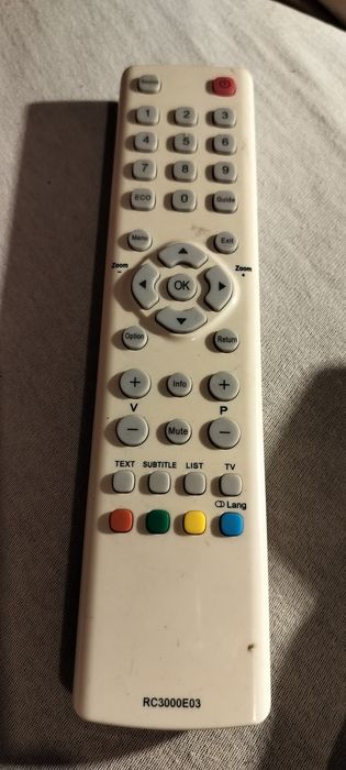 Pilot oryginalny do tv Thomson model RC3000E03